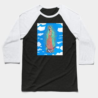 Nuestra Señora de Guadalupe Baseball T-Shirt